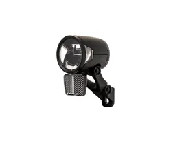 Framlampa Herrmans H-Black Mr8 On/Off Stl Dynamo Inkl Fäste